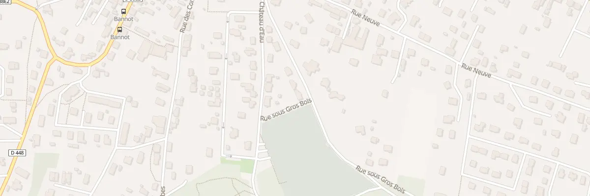 Plan du 10 Rue sous Gros Bois à Seloncourt