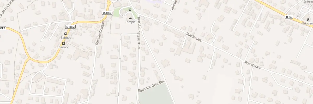 Plan du 9 Rue sous Gros Bois à Seloncourt