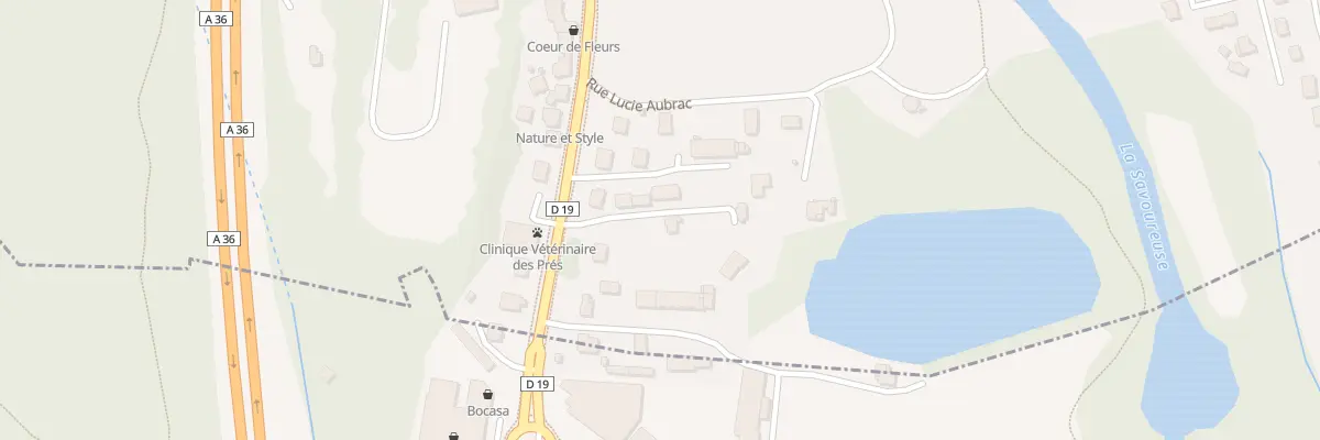 Plan du 45 Rue du Général de Gaulle à Danjoutin