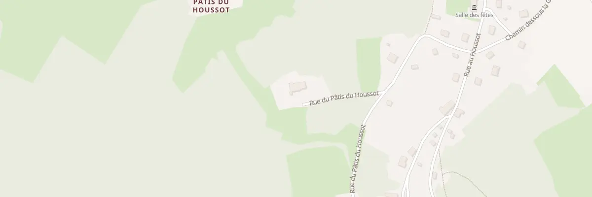 Plan du 204 Rue du Pâtis du Houssot à Arrentès-de-Corcieux