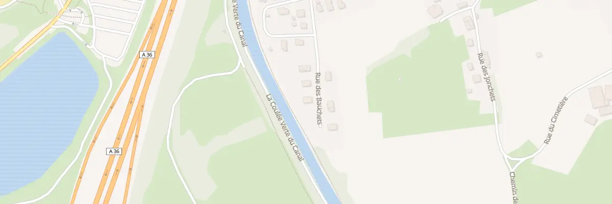 Plan du 15 Rue des Bauchets à Brognard