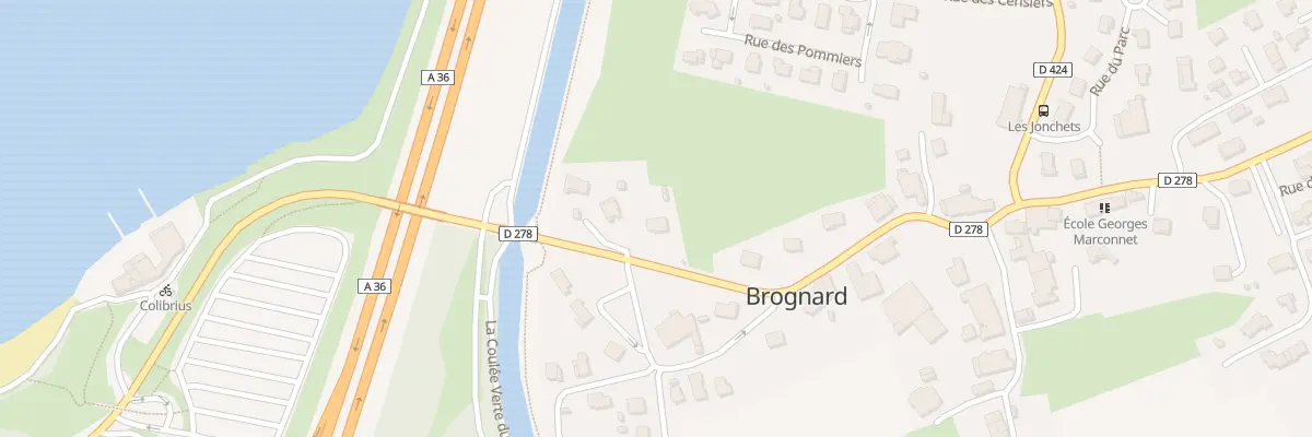 Plan du 19 Rue du Paquis à Brognard