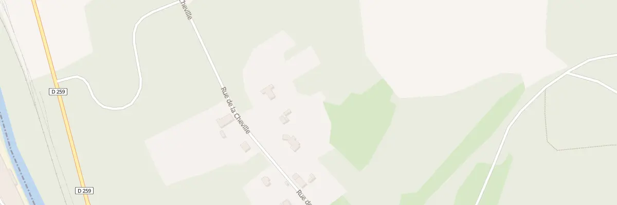 Plan du 4 Rue de la Cheville à Moyenmoutier