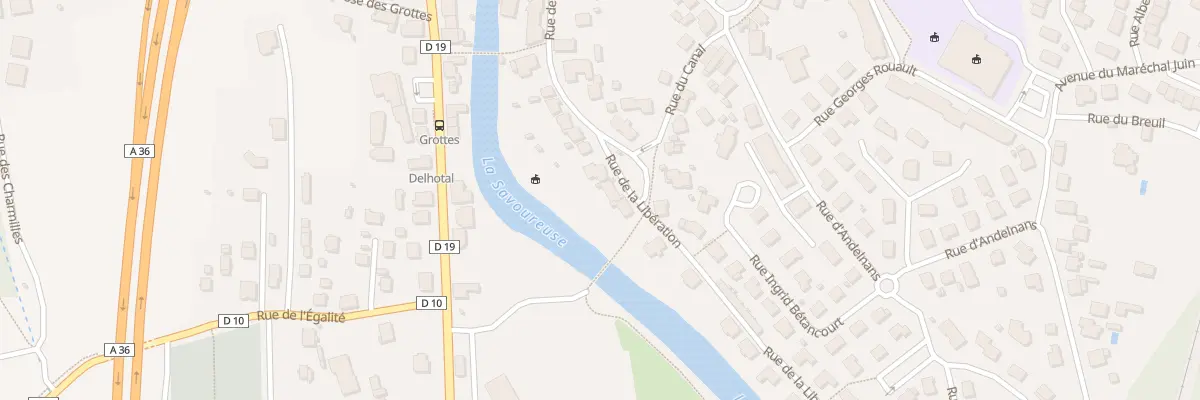 Plan du 28 Rue de la Libération à Danjoutin