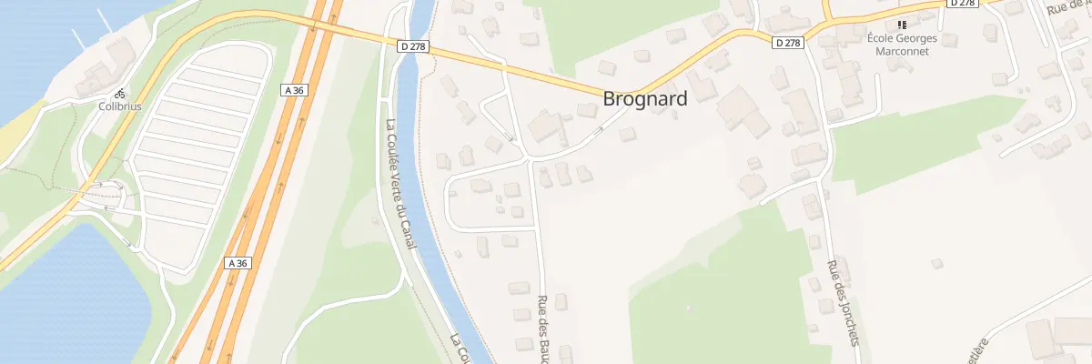 Plan du 6 Rue du Sépiot à Brognard