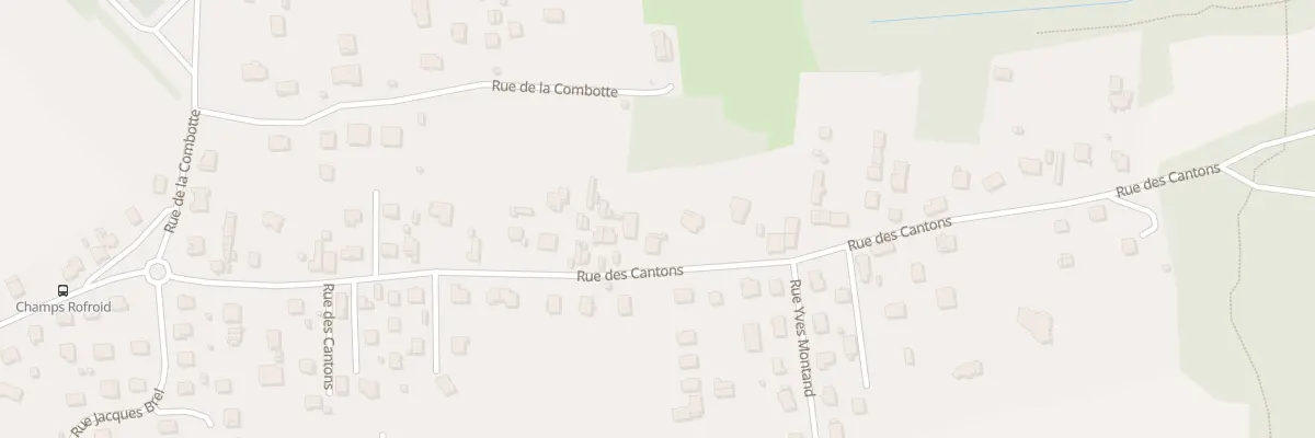Plan du 105 Rue des Cantons à Audincourt