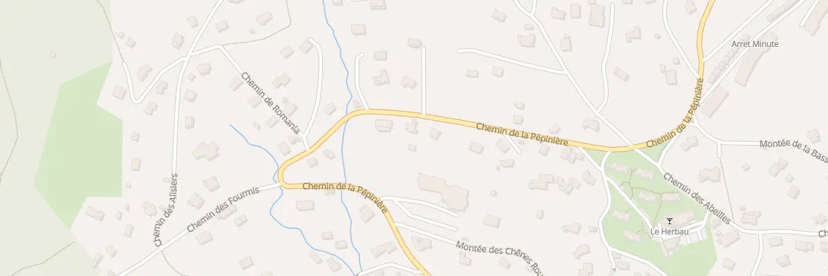 Plan du 114 Che de la Pépinière à Gérardmer