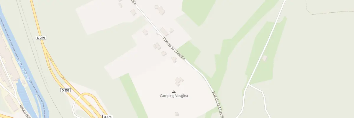 Plan du 1 Rue de la Cheville à Moyenmoutier