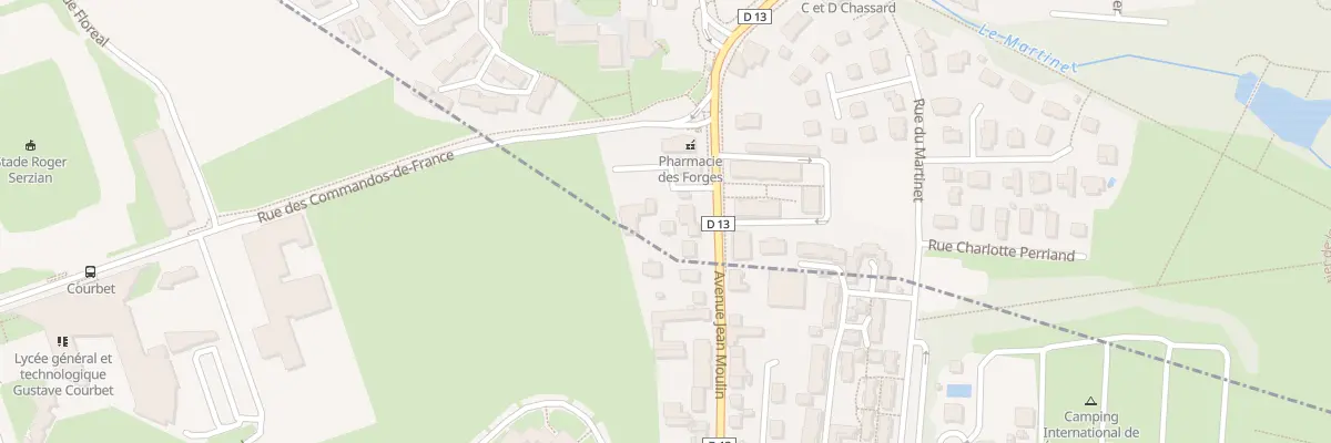 Plan du 3 Rue Aristide Briand à Offemont
