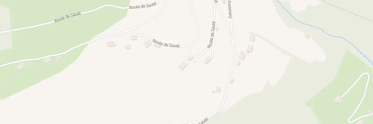 Plan du 33 Rte de Sauté à Bussang