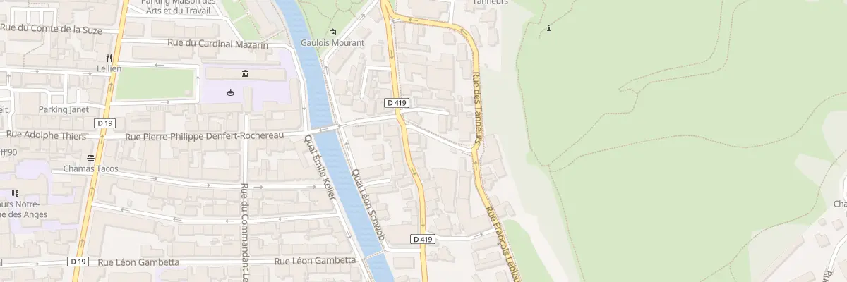 Plan du 4 Rue François Lebleu à Belfort