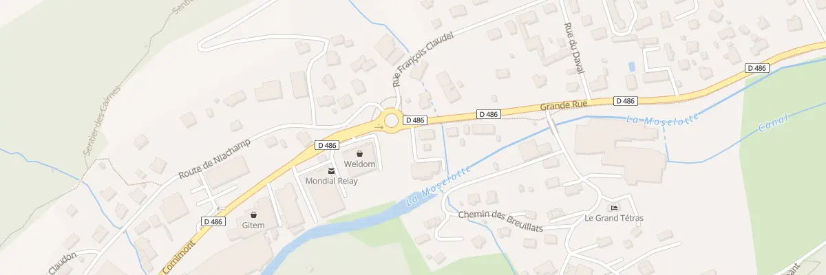 Plan du 17 Grand Rue à La Bresse