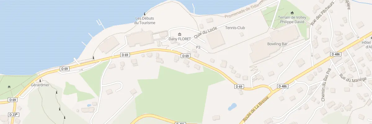 Plan du 14 Fg de Ramberchamp à Gérardmer