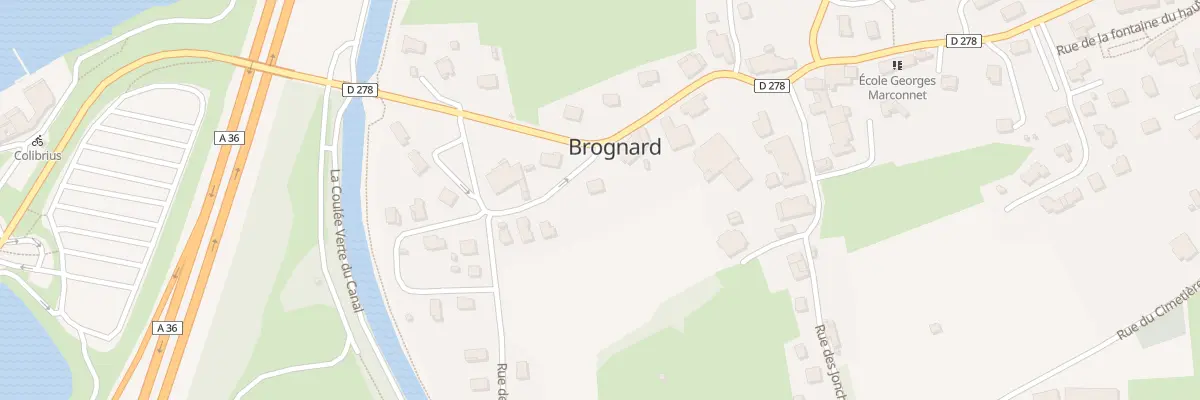 Plan du 2 Rue du Sépiot à Brognard