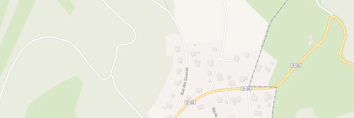Plan du 1 Rue des Sources à Thulay