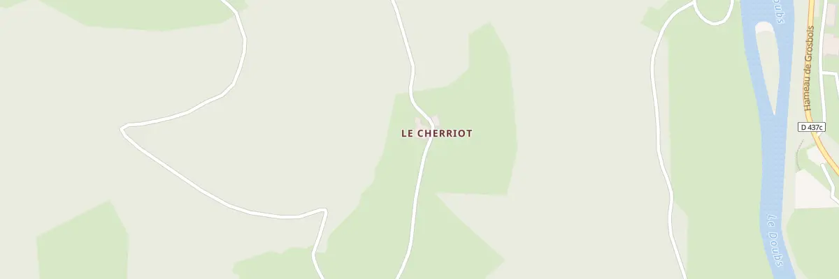 Plan du 3 Hameau le Cherriot à Soulce-Cernay