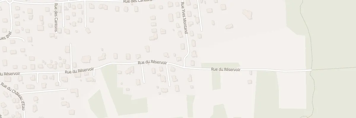 Plan du 55 Rue du Réservoir à Audincourt