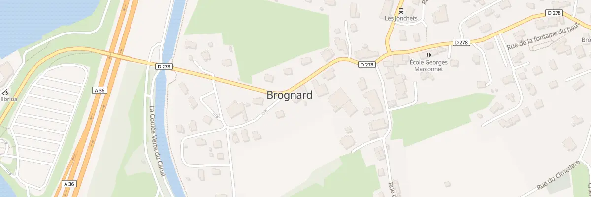 Plan du 5044 Les Oichottes à Brognard