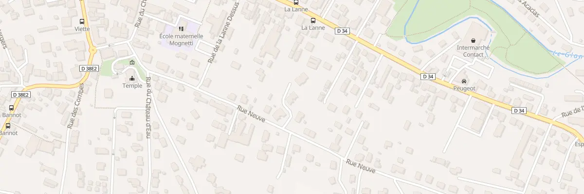 Plan du 52C Rue Neuve à Seloncourt