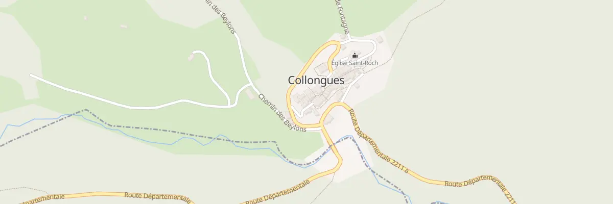 Plan du 4 Rue des Miolans à Collongues