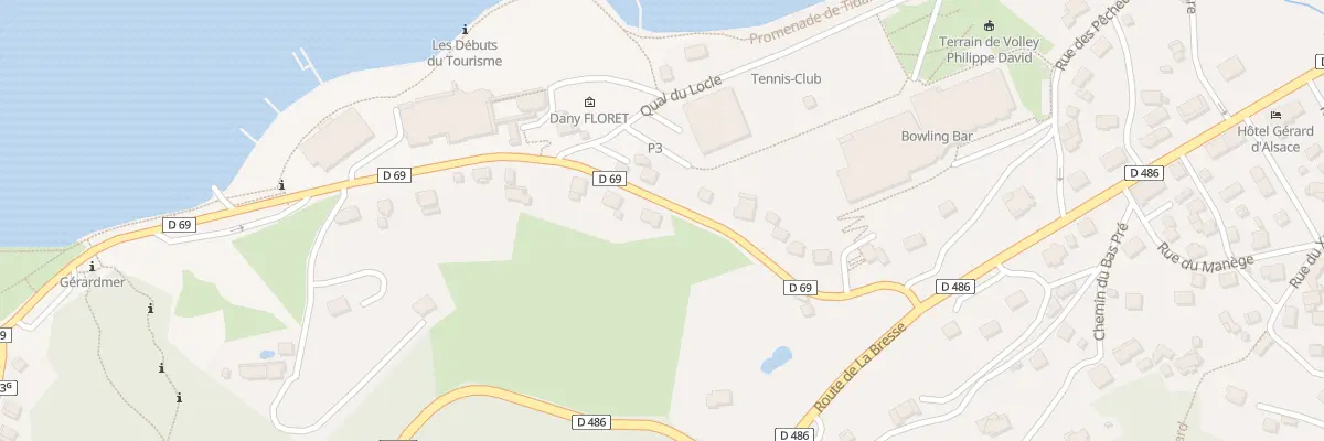 Plan du 12 Fg de Ramberchamp à Gérardmer