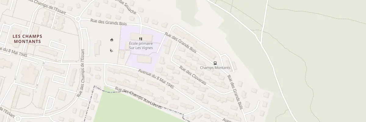 Plan du 5 Rue des Cloverais à Audincourt