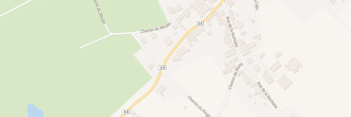 Plan du 23 Rue du Général de Gaulle à Pexonne