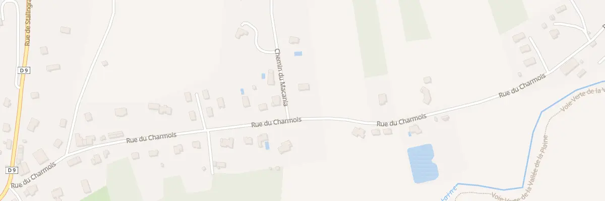 Plan du 37 Rue du Charmois à Raon-l’Étape