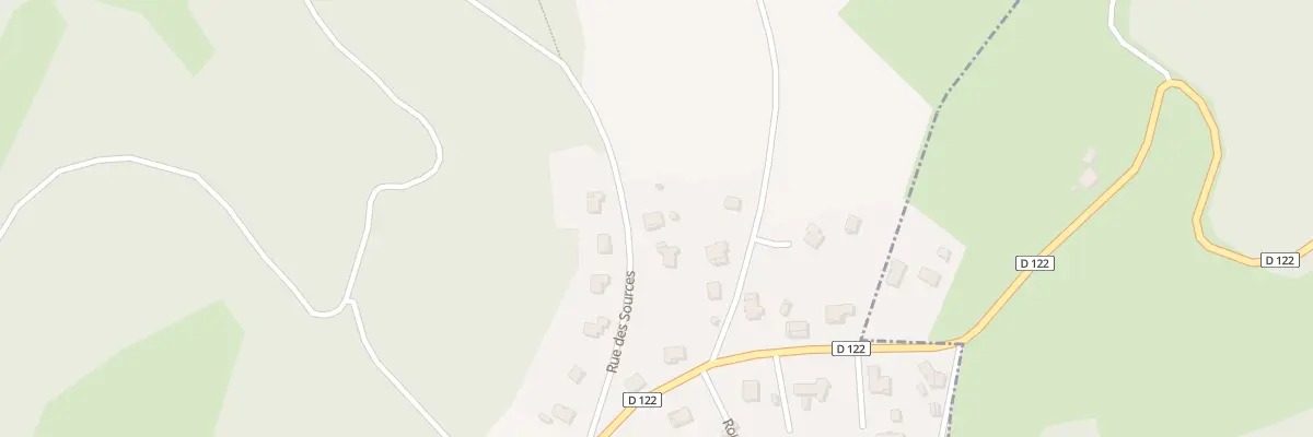 Plan du 2 Rue des Sources à Thulay