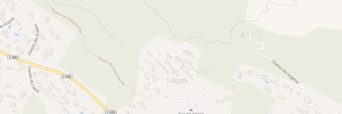 Plan du 12 All de la Bergerie à Saint-Vallier-de-Thiey