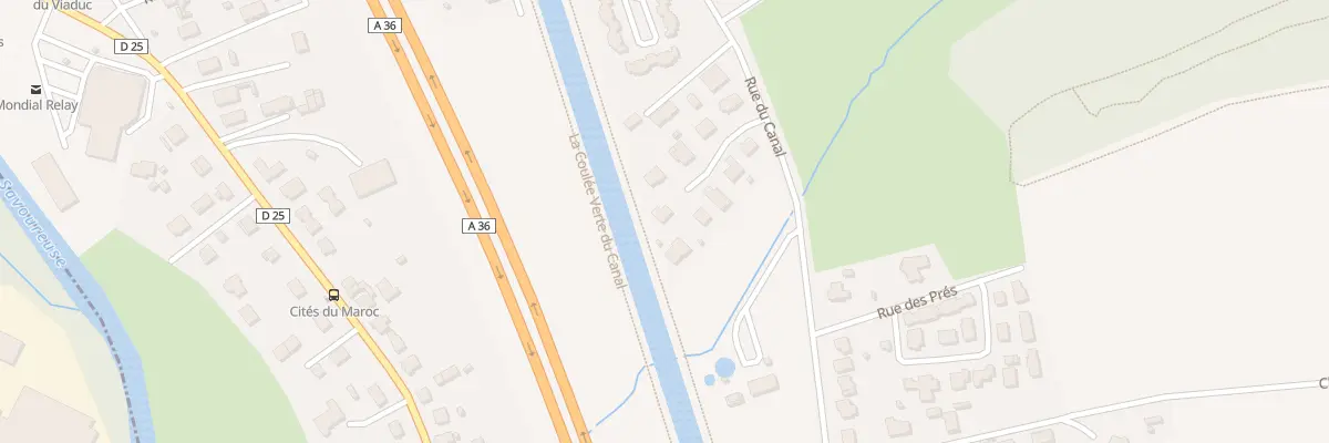 Plan du 10 Imp des Mésanges à Trévenans