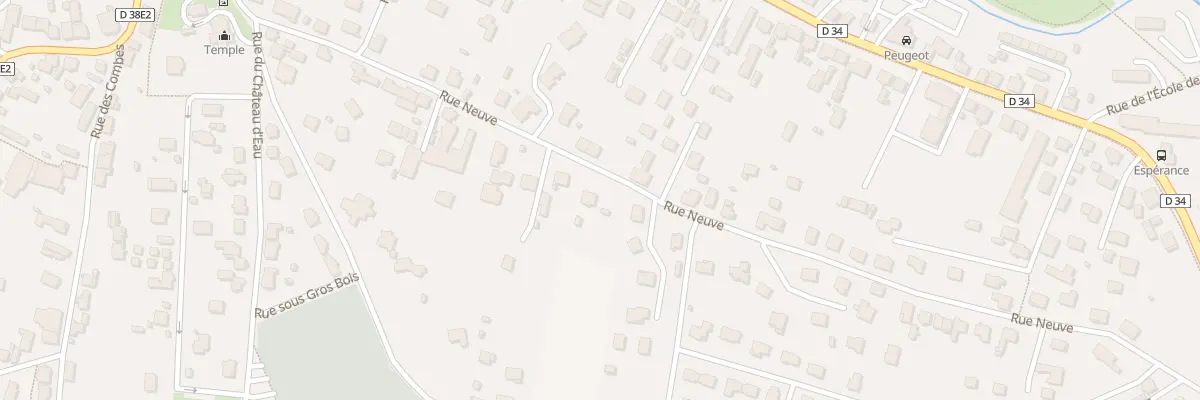 Plan du 81 Rue Neuve à Seloncourt