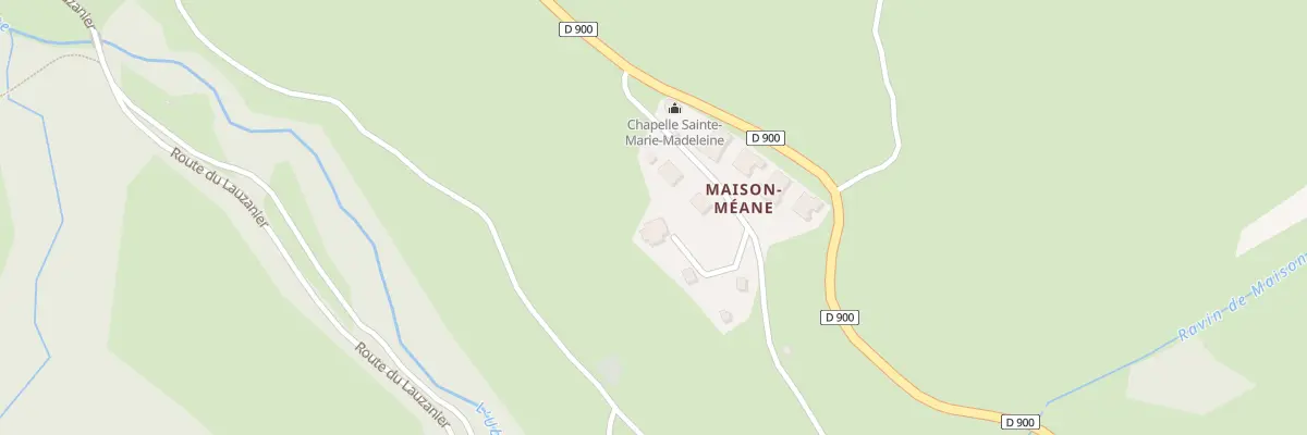 Plan du 14 Rue du Brec à Val d’Oronaye