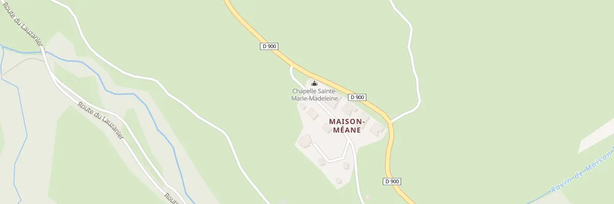 Plan du 7008 Maison-Meane à Val d’Oronaye