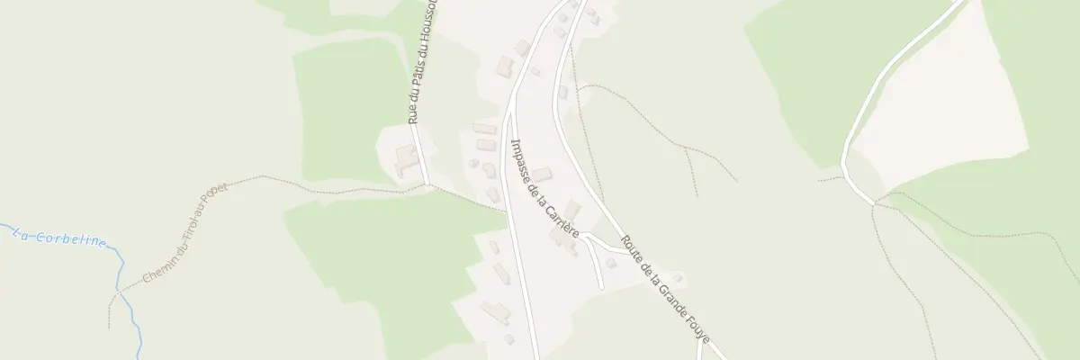Plan du 1 Le Popet à Arrentès-de-Corcieux