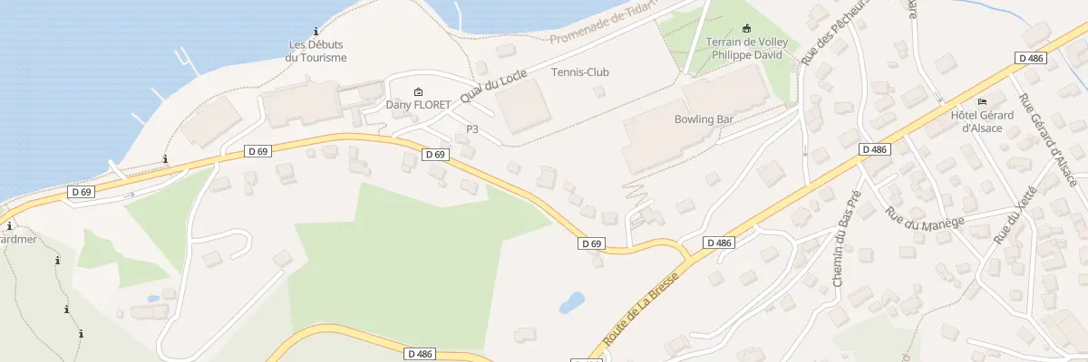 Plan du 9 Fg de Ramberchamp à Gérardmer