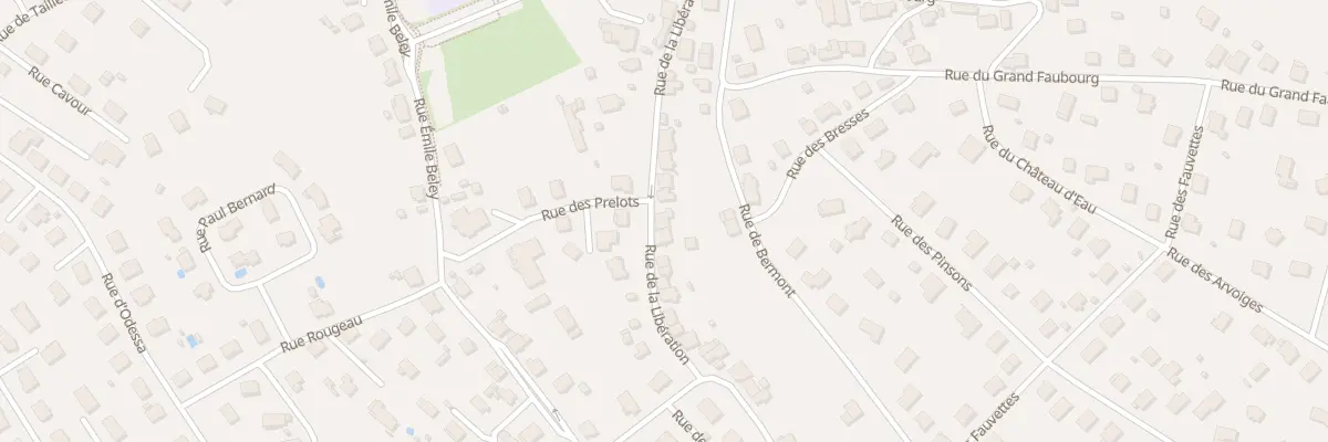 Plan du 27 Rue de la Libération à Étupes