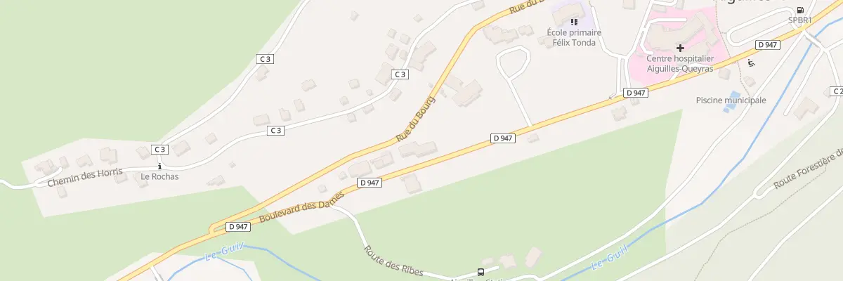 Plan du 245 Bd des Dames à Aiguilles