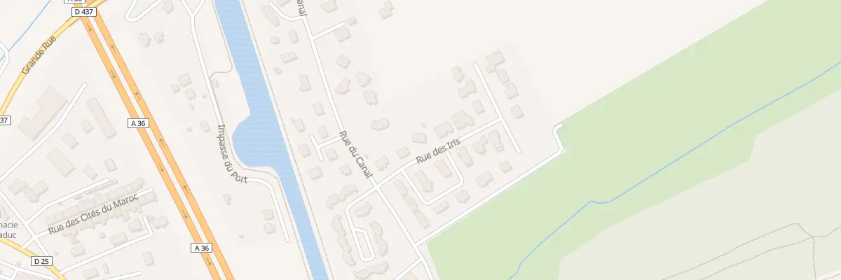 Plan du 5 Rue des Iris à Trévenans