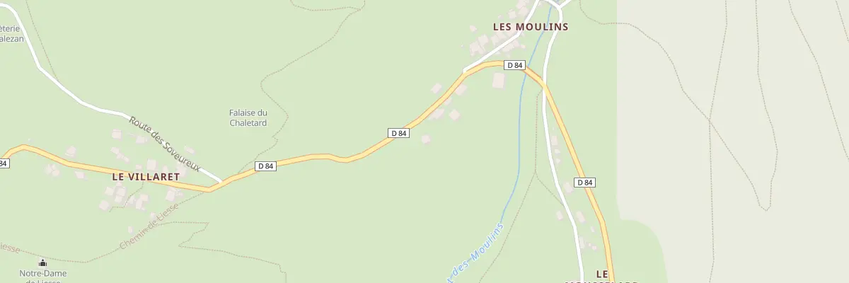 Plan du 248 Rte de la Combe du Bois à Montvalezan