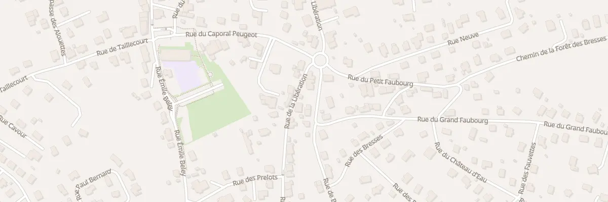 Plan du 11D Rue de la Libération à Étupes