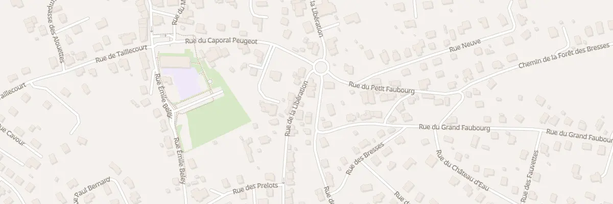 Plan du 11C Rue de la Libération à Étupes
