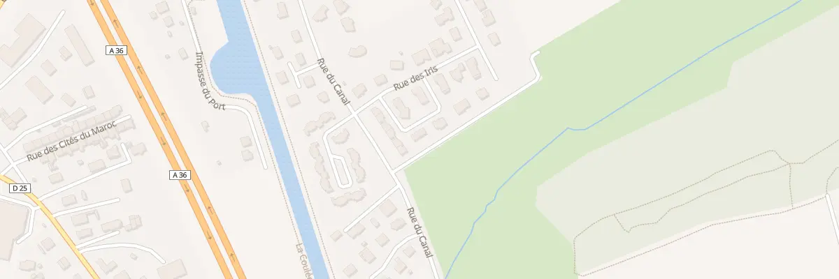 Plan du 6A Rue des Lilas à Rougemont-le-Château