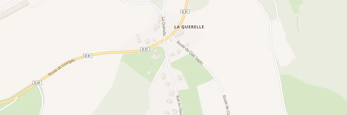 Plan du 1 Au Houssot à Arrentès-de-Corcieux