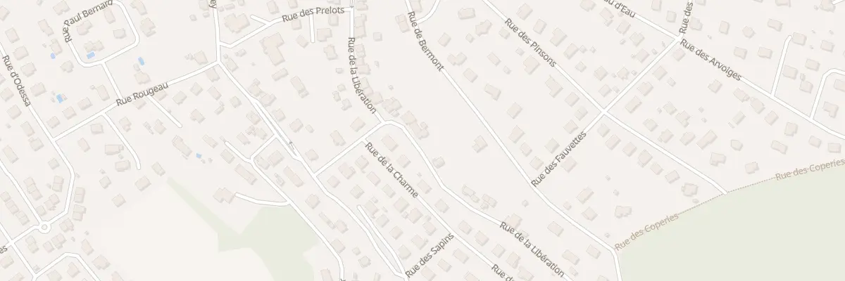 Plan du 55 Rue de la Libération à Étupes
