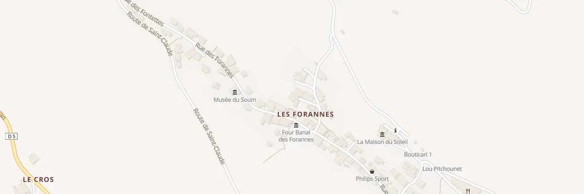 Plan du 15 Imp du Forest à Saint-Véran