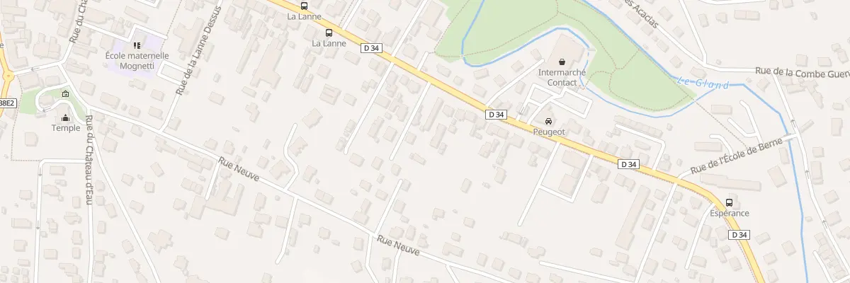 Plan du 49B Rue du Gen Leclerc à Seloncourt