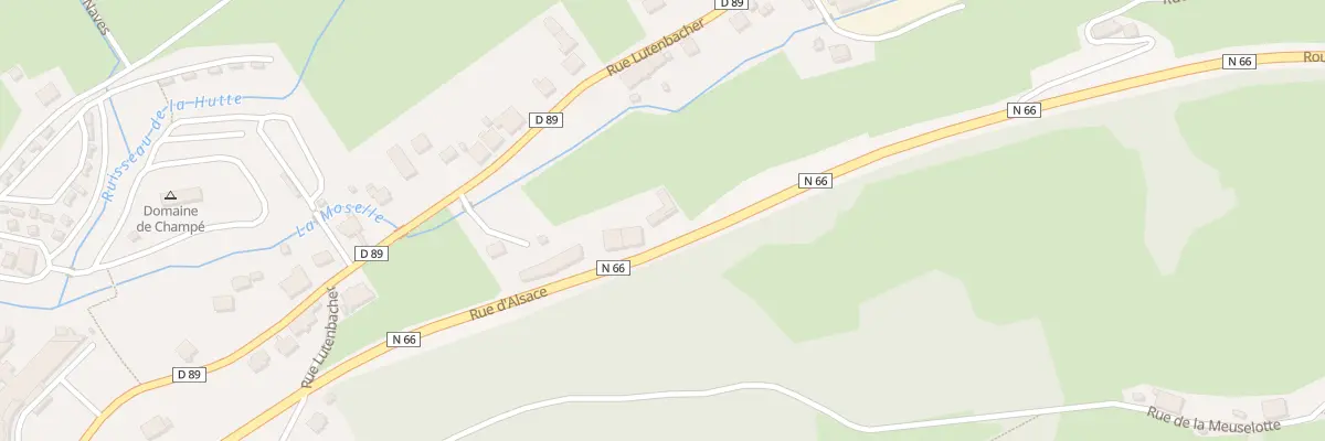 Plan du 31B Rue d’Alsace à Bussang