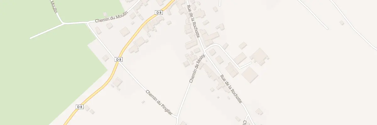 Plan du 28 Rue de la Rochotte à Pexonne