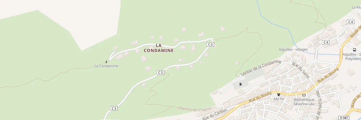 Plan du 1115 Rte de la Condamine à Aiguilles